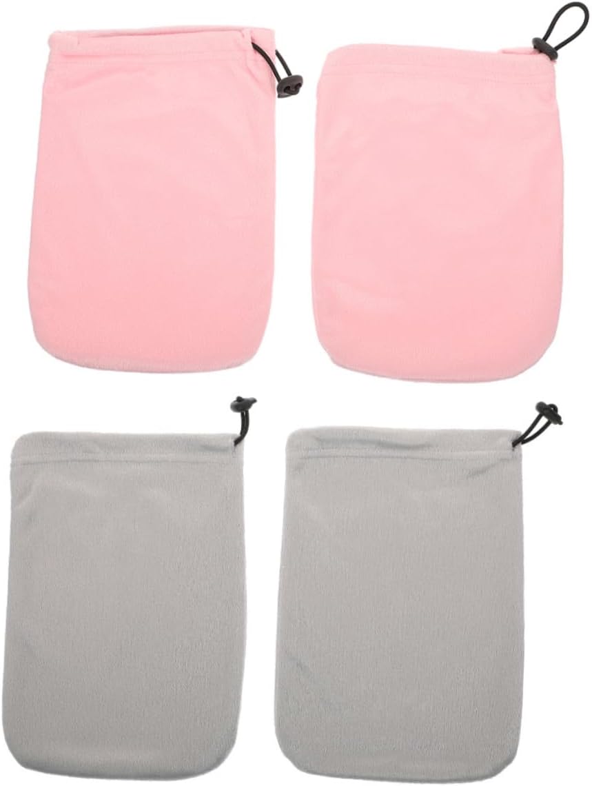 LIFKOME 2pairs Moisturizing Cotton Wax Therapy Gloves Paraffin Wax Mittens for Hand Repair Massage Gloves for Hands