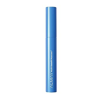 Almay Multi-Benefit Mascara, Black Brown, Ophthalmologist Tested, Fragrance Free, Hypoallergenic, 0.24 oz