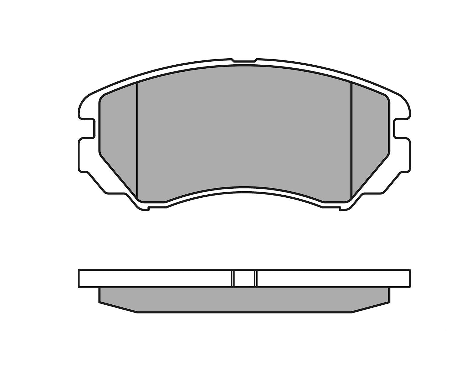 Garnitures de frein MEYLE 0252389116/PD pour Tucson et Elantra - 4