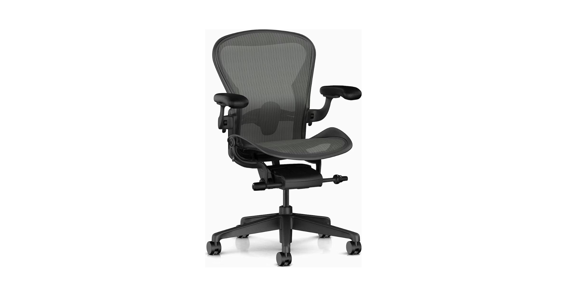 Amazon.com: Herman Miller Aeron Chair Size B - Graphite Amazon.com: Herman Miller Aeron Chair Size B - Graphite