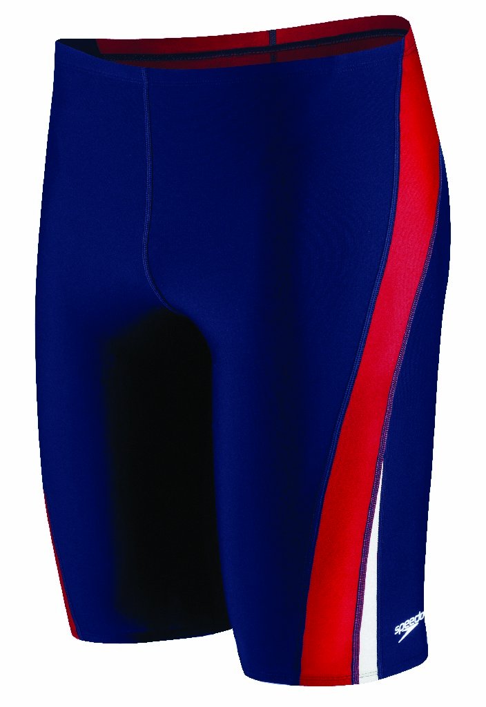 Speedo Men's Standard Swimsuit Jammer Endurance+ Splice Team Colors