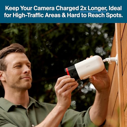 Image of Arlo Pro XL Security Camera 2K HDR (6th Gen, 2025 Release) - Wireless Outdoor Camera, 2x Longer Rechargeable Removeable Battery, AI Event Captions, Emergency Response, 1-Mo. Trial of Secure Plan,1 Cam
