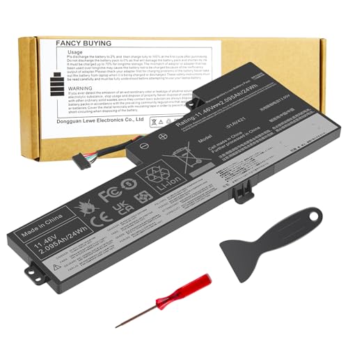 Fancy Buying 01AV421 01AV419 01AV420 01AV489 Laptop Battery Compatible with Lenovo ThinkPad T470 T480 T580 A475 A485 TP25 Series SB10K97577 SB10K97576 SB10K97578