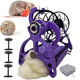 ✅【FILAIO PER LA CREAZIONE DI FILATI】 Il filatoio elettrico attorciglia la fibra di lana in un filato meraviglioso e crea rapidamente delle belle palline di filato con la funzione di avvolgimento del filato. Realizza facilmente il processo di torsione e finitura automatica. Adatto sia ai principianti che ai filatori più esperti che desiderano affinare le proprie abilità.