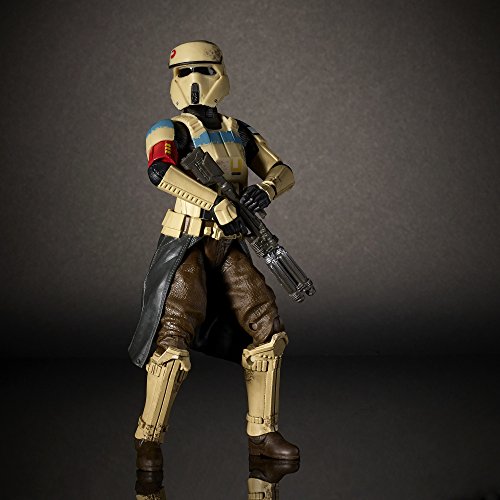 Star Wars The Black Series Shark Trooper Actionfigur, 15,2 cm, Gelb – Bild 7