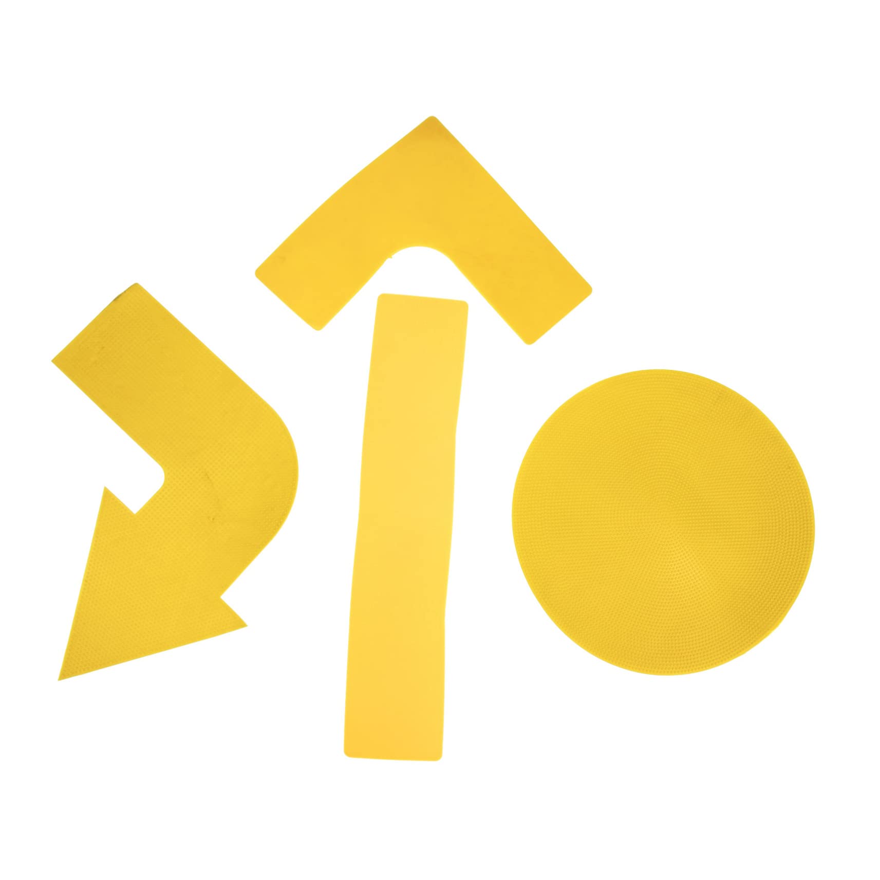 Yardwe Agility Training Tools 4pcs Landmark Mat Markers Outdoor Spot Markers School Training Supplies