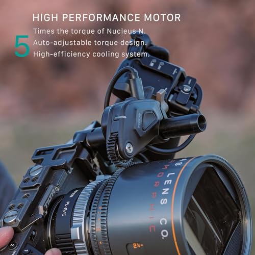 Image of Tilta Nucleus Nano II Control Handle Kit - Wireless Lens Control System | Includes Hand Wheel, 2 Motors, Power Handle + More | Wireless Zoom, Focus, Aperture Control | Follow Focus | Touch Screen