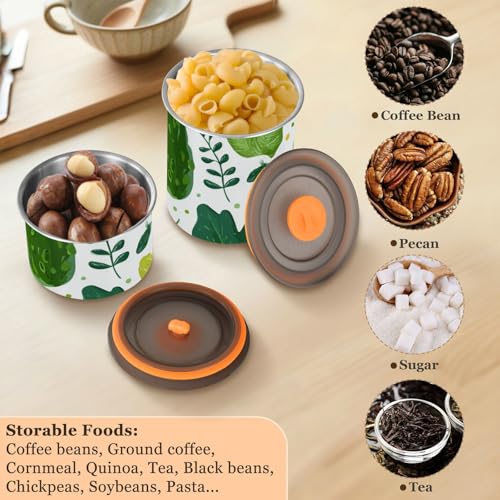 Contenedor hermético para café OTVEE acero inox 500ml miniatura 6