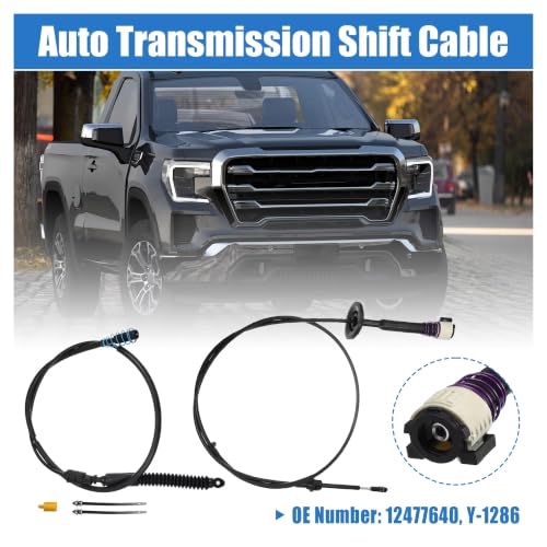 Cables accionamiento caja cambios GMC Sierra 12477640 transmision automatica 2