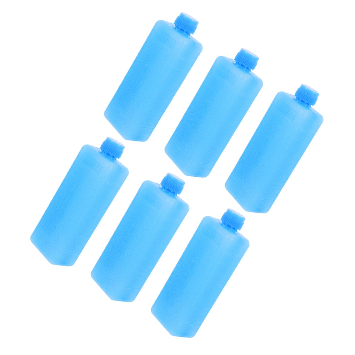 BCOATH 6pcs Efficient Cold Retention for Lunch Boxes Coolers Beach Camping School Compact Portable Food Ice Packs for Extended Cooling