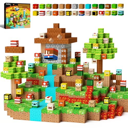 GobiDex Magnetic Building Blocks Game Based Build Magwonder World