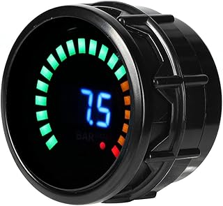 Generic Medidor de Vacío Universal para la Exhibición de Vacío de 2 Pulgadas de 2 Pulgadas para el Automóvil para el Automóvil de Gasolina