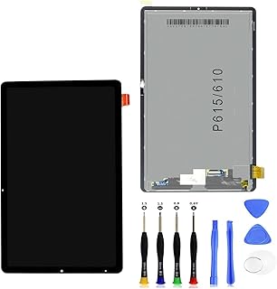 LCD Display Touch Screen Digitizer Glass Assembly Replacement Parts for Samsung Galaxy Tab S6 Lite P610 SM-P610 SM-P615 10.4 LCD eplacement LCD Display with Tools