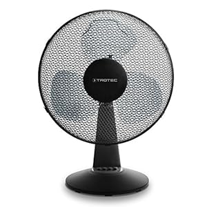 TROTEC Tischventilator TVE 17 Schwarz 40 cm