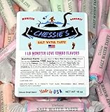 Chessies Salt Water Taffy - Assorted Lucky Flavors - 1 Pound Bag ( NEW & IMPROVED )