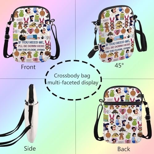 Tv Show Inspire Gift Tina Belcher Crossbody Bag Cartoon TV Show Merchandise Inspired Gift For Tina Fans4