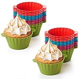 OXO Good Grips Reusable Silicone Baking Cups, 24 Pack