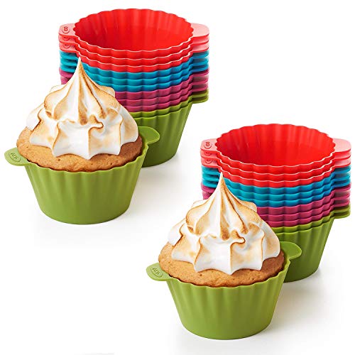 OXO Good Grips Reusable Silicone Baking Cups, 24 Pack