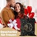 Yoljun Tote Bag Schwarz Stern Mond Motiv, Canvas Stofftasche Damen, Baumwolltasche Beutel, Geschenke Tasche Geschenk für Arbeit Reisen