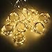 Produktbild 3M LED-Vorhanggirlande am Fenster USB-Lichterketten Fairy Festoon Fernbedienung Neujahrs-Weihnachtsdekoration, für Wohnzimmer, warmweiß, 3M x 2M