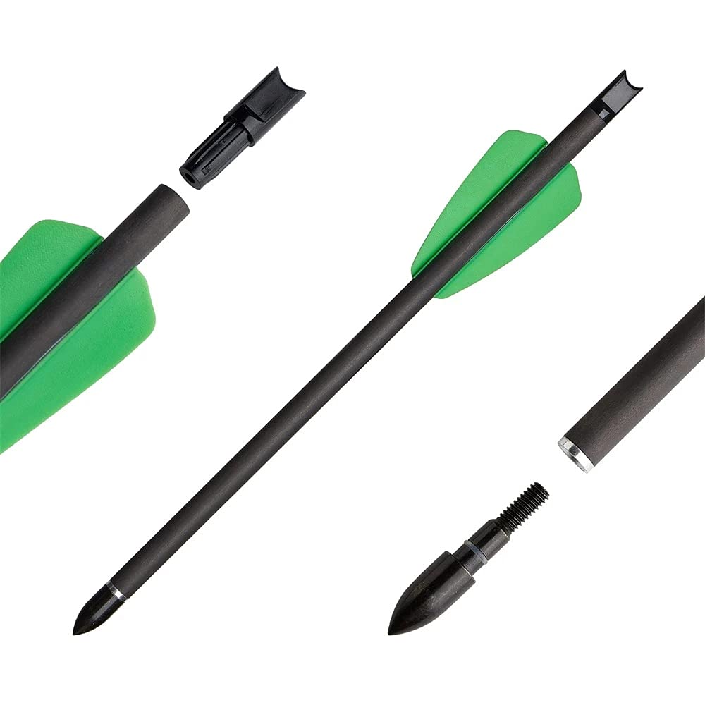 ELONG OUTDOOR 12 X Frecce In Carbonio Da 7,5 Pollici, Bulloni Per - Foto 4