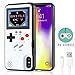Produktbild Dikkar Gameboy Case für iPhone, Retro-Schutzhülle mit Eigener Stromversorgung, 36 Kleine Spiele, Farbdisplay, Videospieletui für iPhone X/Xs/MAX/Xr / 6/7/8 & Plus / 11/11 Pro/11 Pro MAX