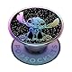​​​​PopSockets Telefongriff mit expandierendem Ständer, Disney - Emaille Oil Slick Stitch