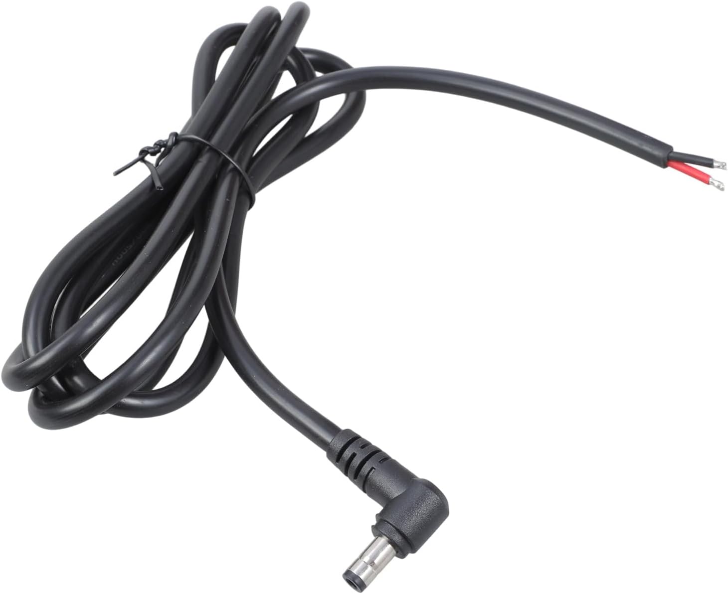 50cm/150cm Long DC5525 Right Angled Cable 5.5mmx2.5mm Male Power Cord With Pre Tinned End For Electronics Repair Bare Wire Open End Power Cord