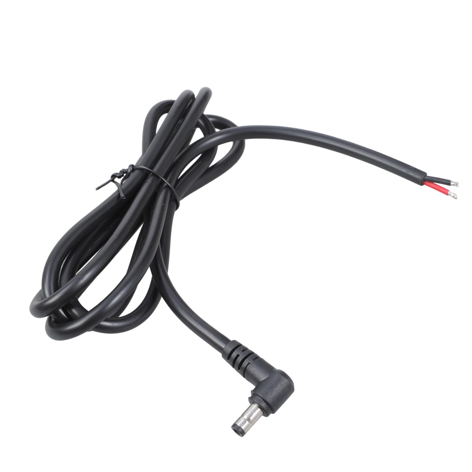 50cm/150cm Long DC5525 Right Angled Cable 5.5mmx2.5mm Male Power Cord With Pre Tinned End For Electronics Repair