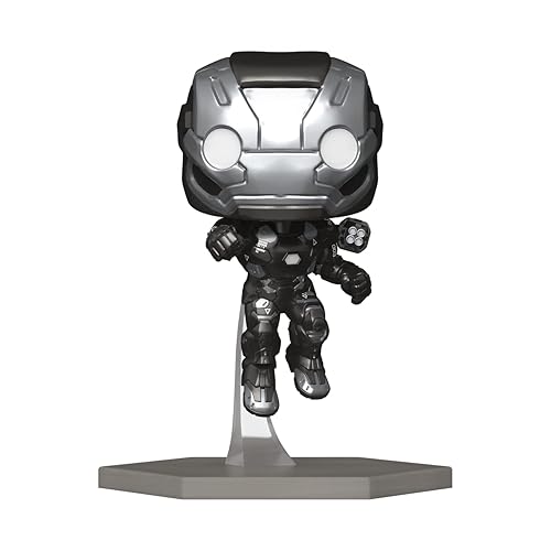 Funko Pop Marvel: Captain America: Civil War Build A Scene - War Machine Figure 7 de 12 - Exclusivo de Amazon - Figura de Vinilo Coleccionable - Idea de Regalo - Mercancía Oficial - Juguetes para Niños y Adultos
