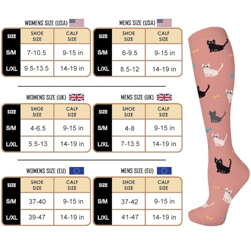 Chaussettes de compression running confort voyage avion et sport - 5