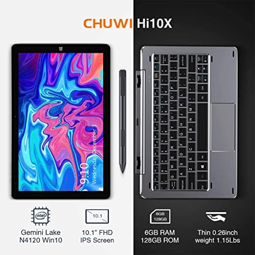 CHUWI Hi10 X Tablet PC Windows 10 10,1 inch, 6 GB RAM 128 GB ROM - Afbeelding 4