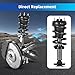 LEDKINGDOMUS Front Complete Strut Rear Shocks and Coil Spring Assembly Compatible with 2007-2019 Chevy Tahoe, 2007-2019 GMC Yukon, 2007-2013 Chevy Avalanche