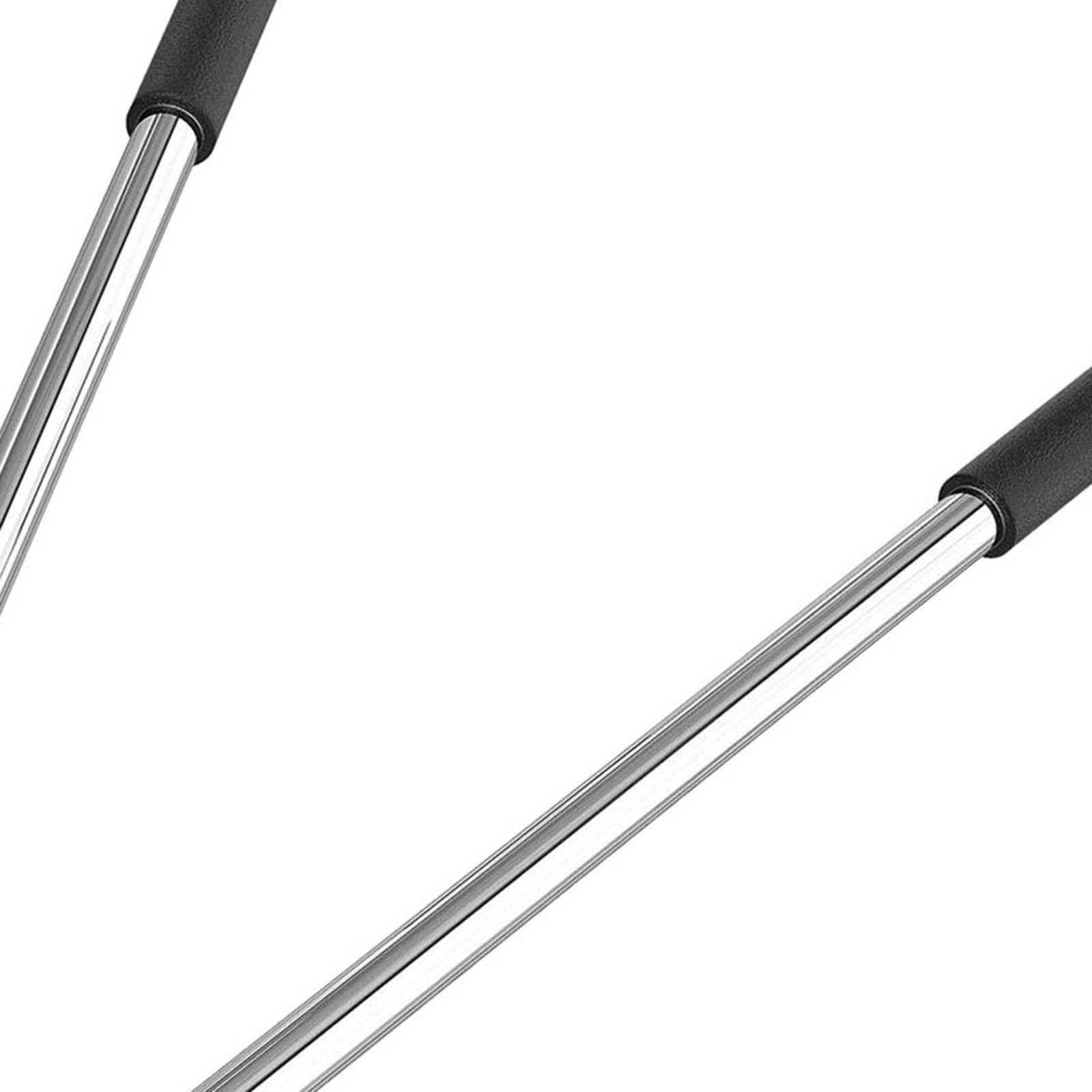 KESOTO 2x Barras de Torsión para Puerta de Garaje con Resorte de Acero Y Ajuste Profesional, Longitud de 44 Cm, Mango Antideslizante