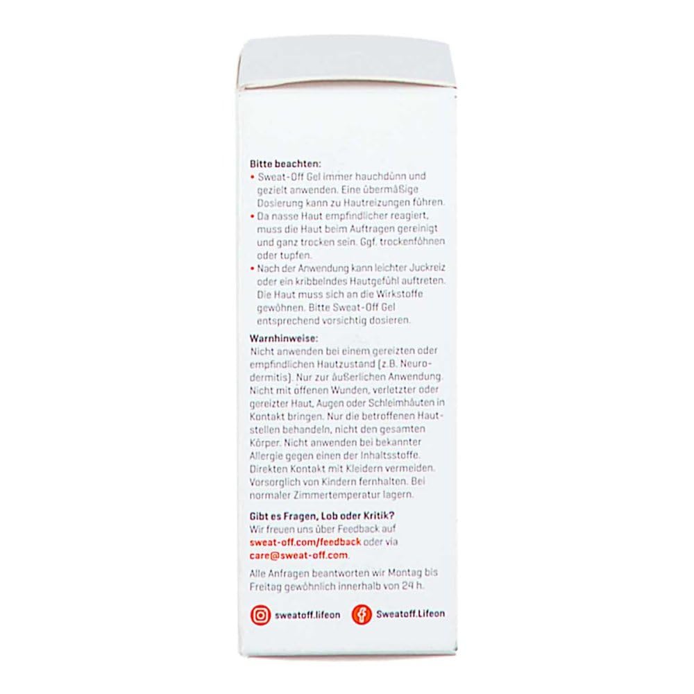 Sweat-off Antitranspirant Gel 30 ml