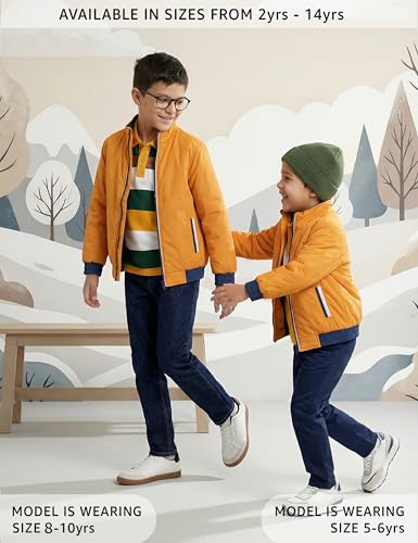 Image of Amazon Brand - Symbol Boy's 100% Polyester Regular Jacket