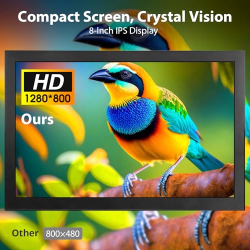 ELECROW 8インチ タッチスクリーン ポータブルモニター DIS85801D の商品画像 4