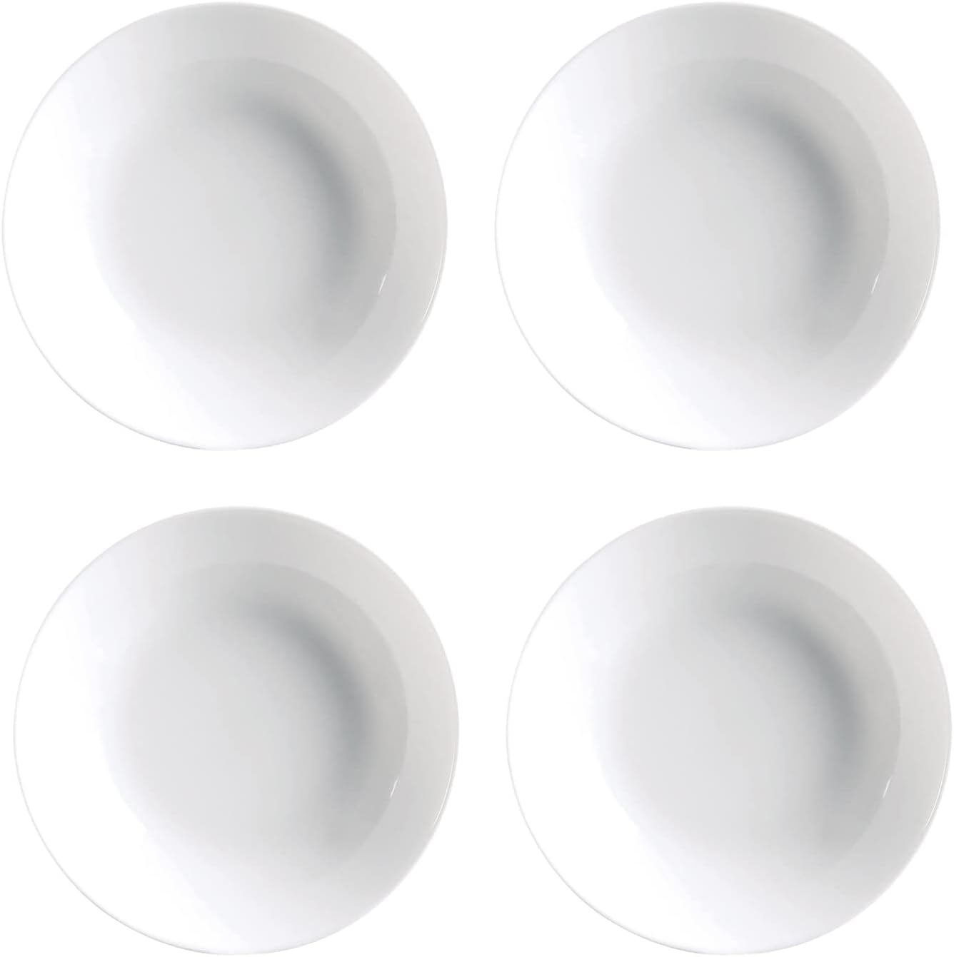 Assiette Enfant Tradineur Titan Lot De 6 Assiettes Creuses En Verre Opale Assiette Verre