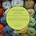 Paintbox Yarns 100% Cotton Aran Yarn 1.76oz (50g), 93 Yards (85m) - Lime Green Worsted Wool for Crochet, Knitting - Soft, Lightweight for Sweaters, Clothes