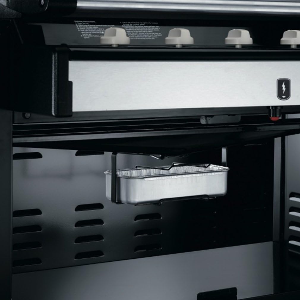 onlyfire Bac de récupération en Aluminium pour Gril à gaz Weber