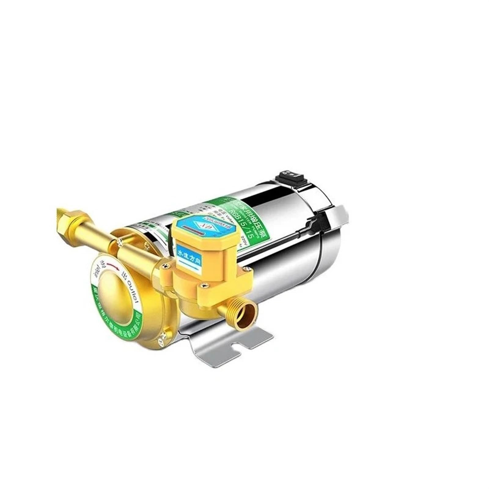 Pompa sommergibile Pompa per acqua ultra silenziosa Pompa booster 220V for uso domestico silenziosa for condotte/riscaldatori dell'acqua del rubinetto con interruttore di flusso automatico, pompa for