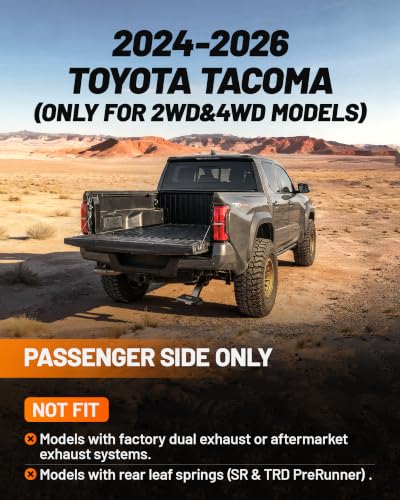 Image of WOLFBOX Truck Bed Step for 2024-2026 Toyota Tacoma