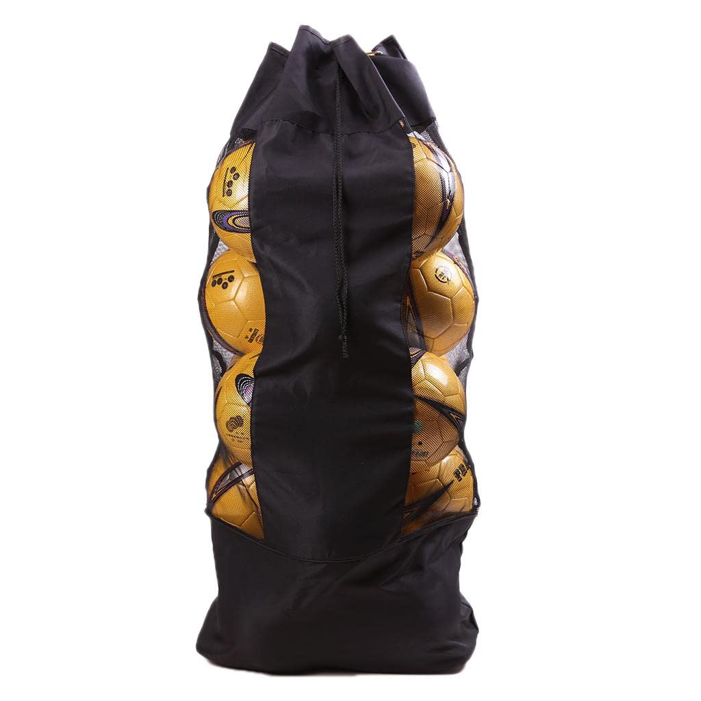 Large Heavy Duty Soccer Ball/Basketball/Volleyball Mesh Bag Adjustable 2#-image-12