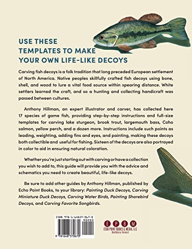 Carving Traditional Fish Decoys: With Patterns And Instructions For 17 Projects #TOP1