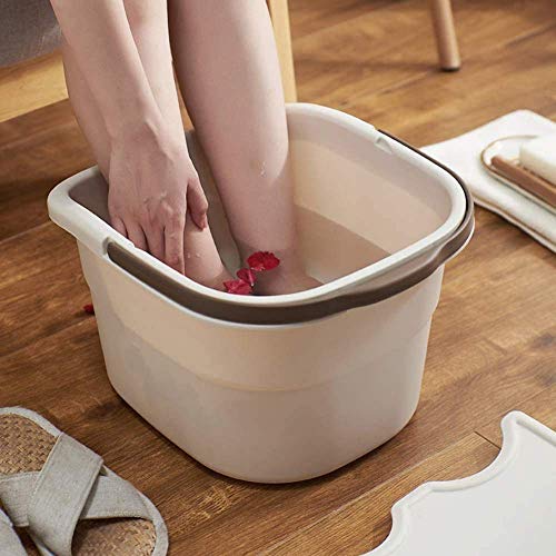 Masajeador de pies portátil con tapa y asa miniatura 2