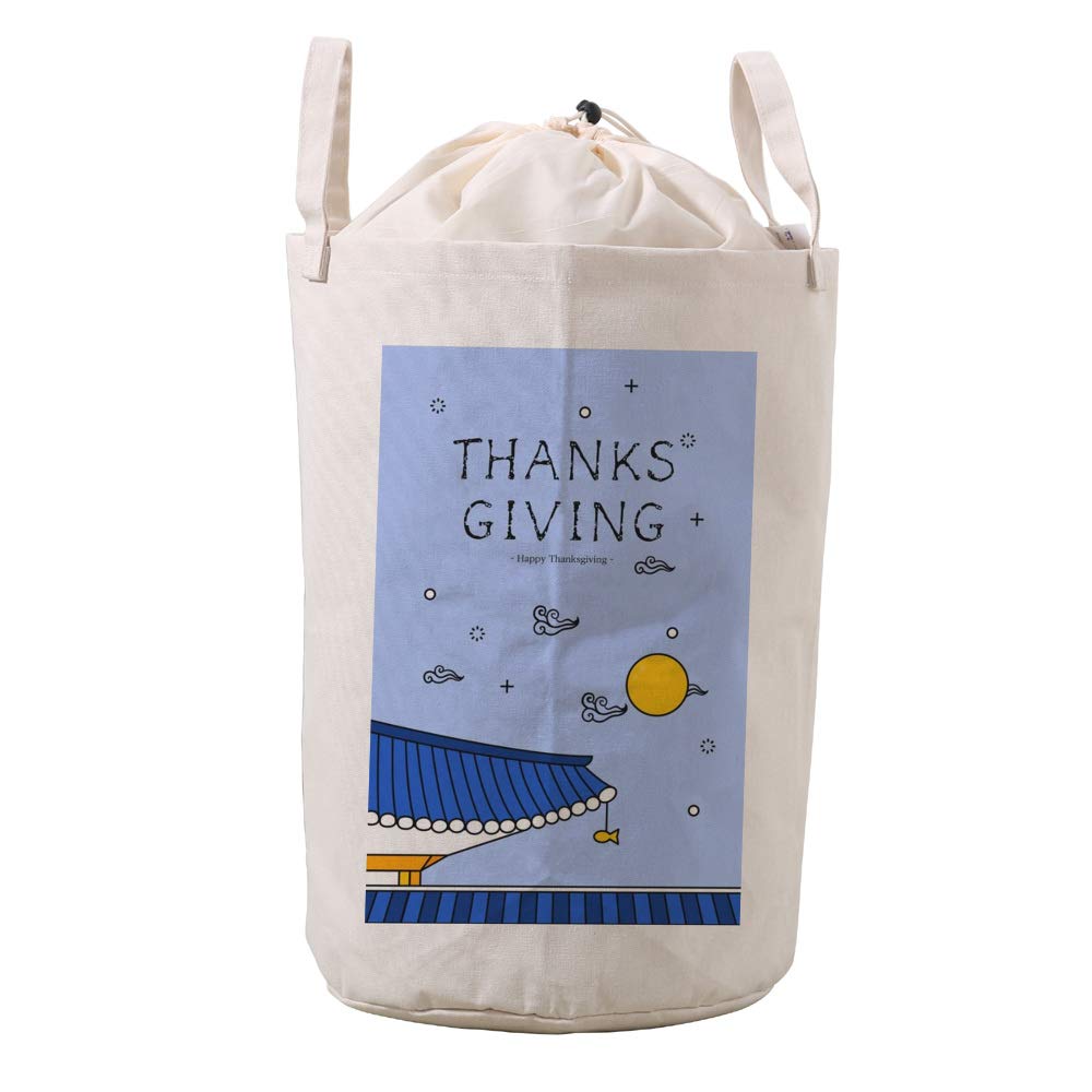 Bolsa de ropa de baño de lino impermeable y duradera de 20 x 23 pulgadas