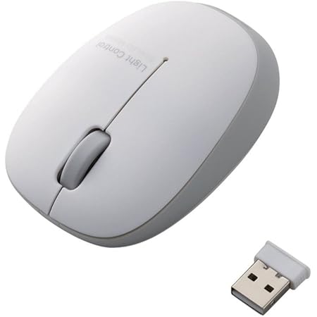 Amazon Co Jp エレコム マウス ワイヤレス レシーバー付属 Sサイズ 小型 3ボタン Blueled ふわっと軽い 小型軽量 50g シルバー M Bl20dbsv パソコン 周辺機器