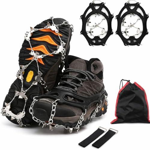 Crampons en acier inoxydable haut de gamme pour chaussures d'escalade de précision