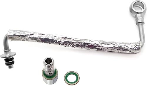 Miniatura 9 de FZJDSD Tubo de alimentación de aceite turbo compatible con Buick Chevrolet Cruze Sonic Encore 1.4L 2011 2012 2013 2014 2015 2016 2017 2018