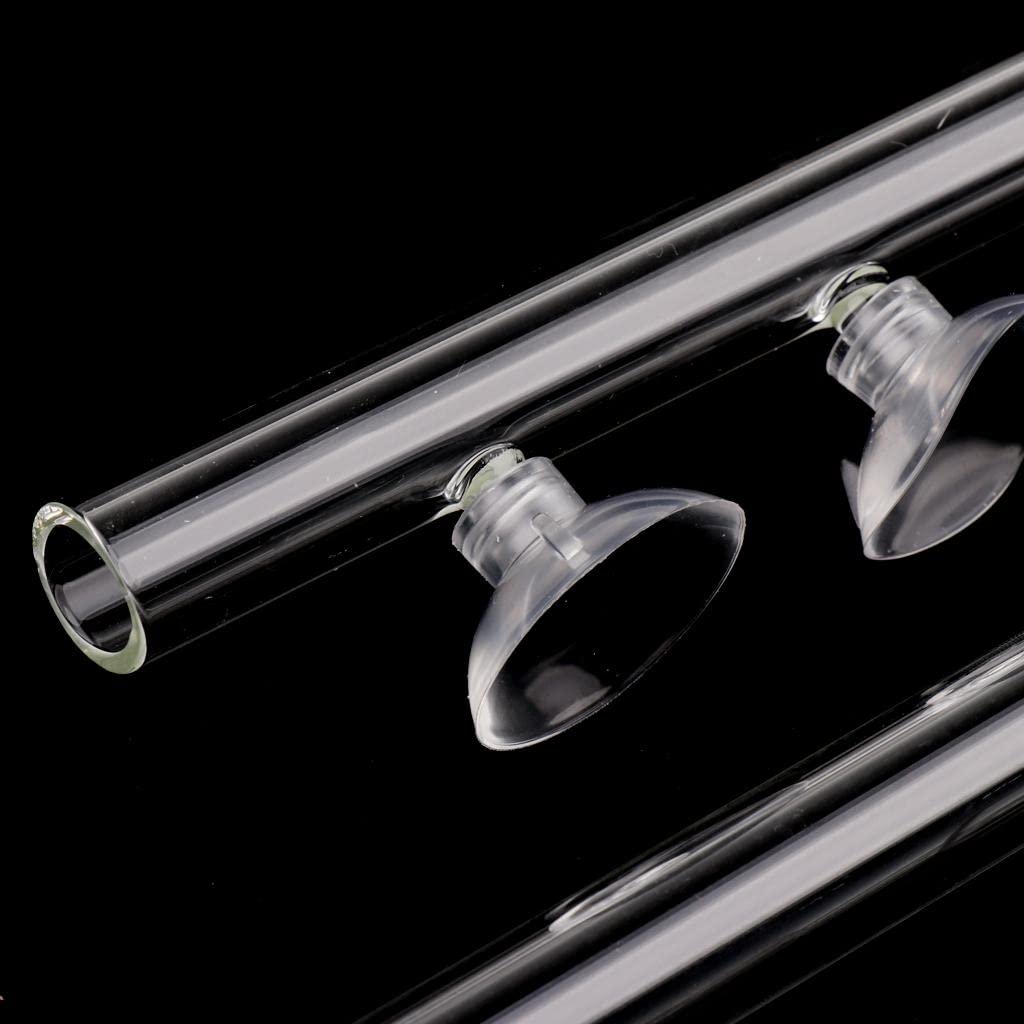 UJEAVETTE® Aquarium Planted Glass Outflow Inflow Lily Pipe Tube with ...